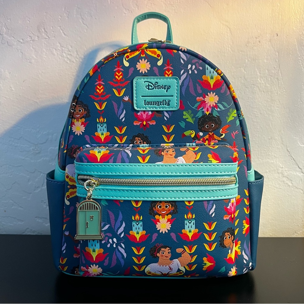 NWT Loungefly Disney’s Encanto Familia Madrigal Glow Mini Backpack